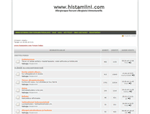 Tablet Screenshot of histamiini.com